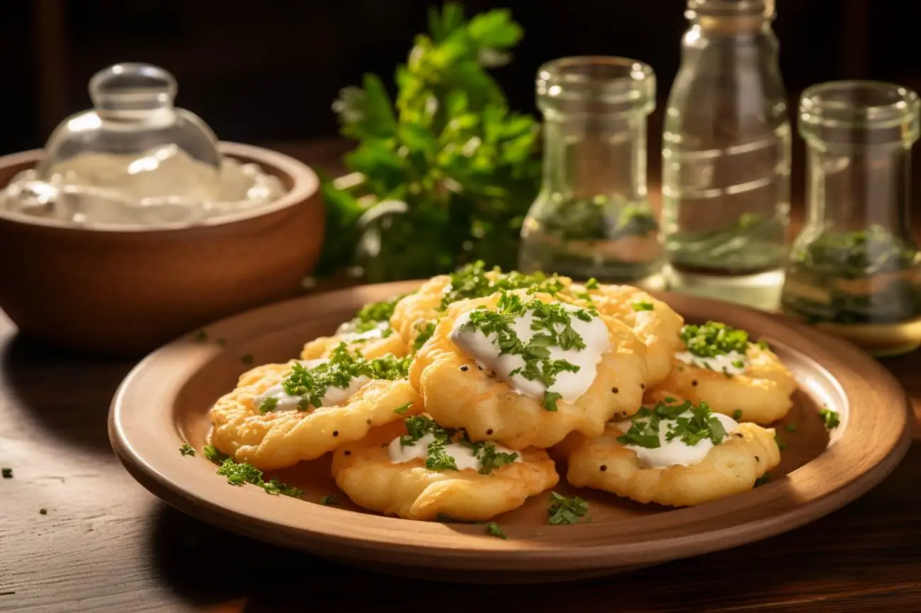 Lángosra fokhagymás lé recept
