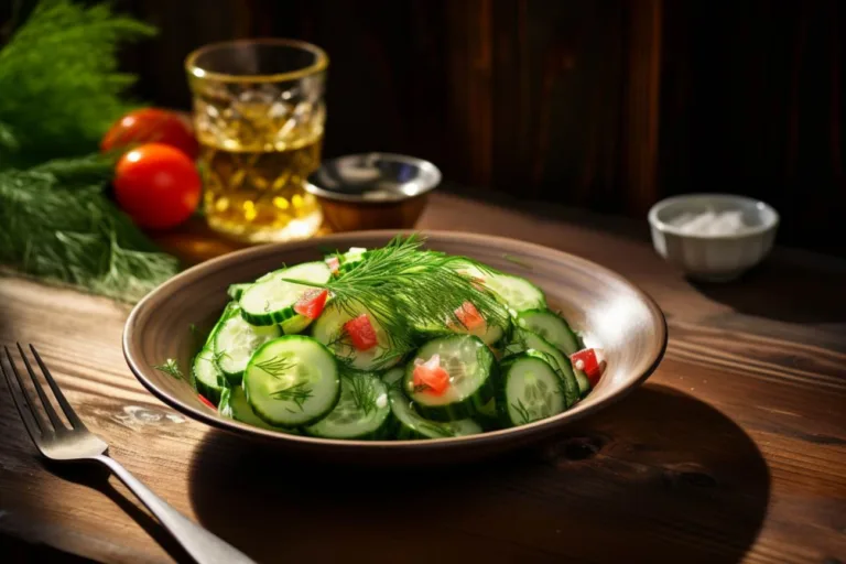 Uborka saláta lé: frissesség az egészségért
